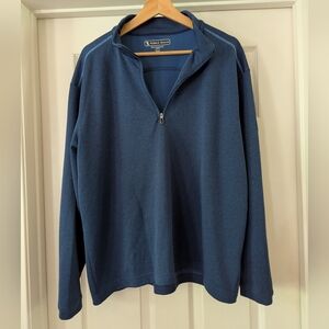 Pebble Beach Men's Golf Blue Lightweight Thin Long Sleeve Jacket Size Large